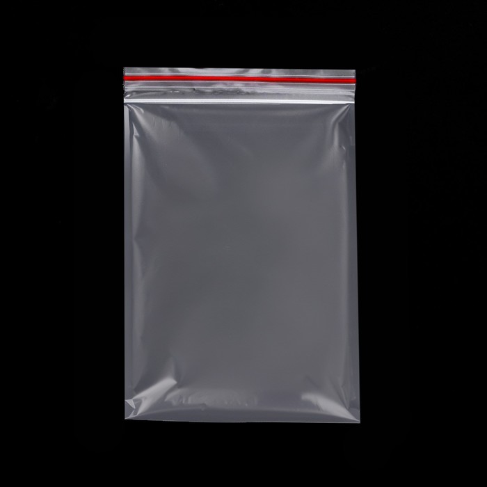 

Пакет zip lock 8 х 12 см, 30 мкм набор 100 шт
