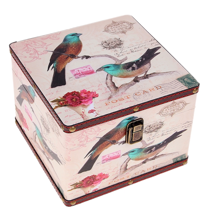 Шкатулка "Птицы на ветке"