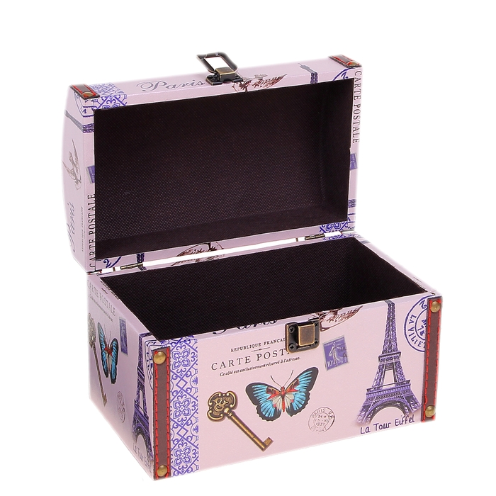 Шкатулка "Парижская карта"