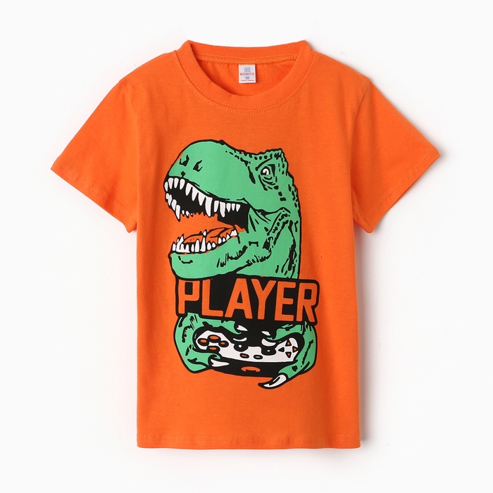 

Футболка для мальчика, цвет оранжевый, рост 122 см