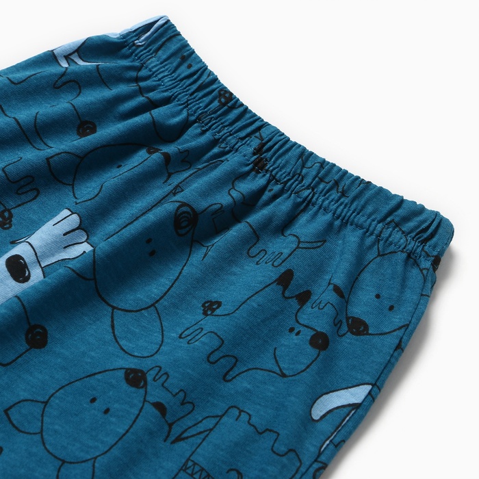 

Пижама для мальчика, цвет джинсовый, рост 98 см