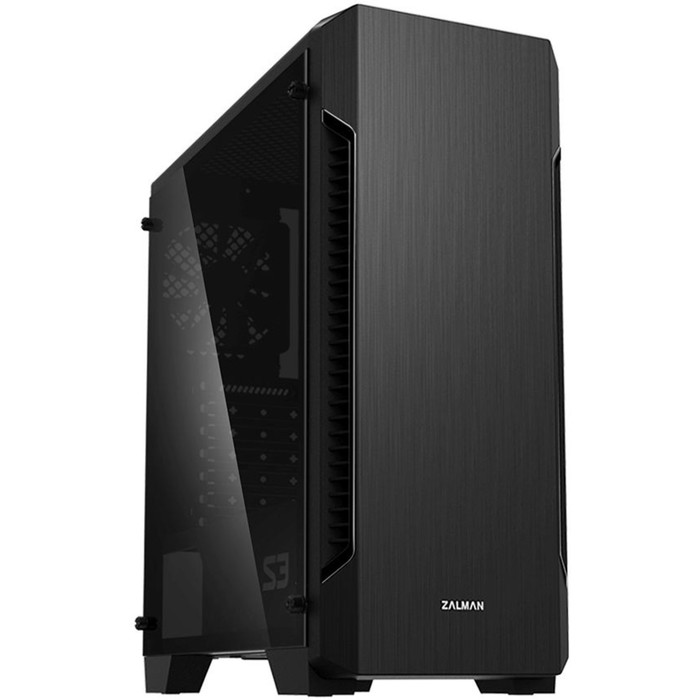 

Корпус Zalman S3 TG черный без БП ATX 5x120mm 2xUSB2.0 1xUSB3.0 audio bott PSU