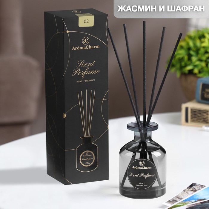 Диффузор ароматический Scent perfume № 02 Carat 540, 90 мл