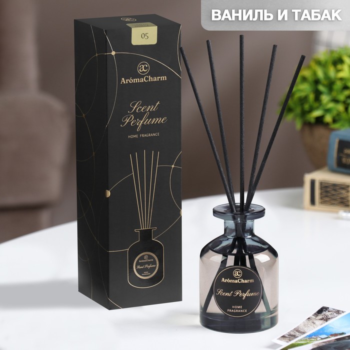 Диффузор ароматический Scent perfume № 05 Tabacco Vanilla, 90 мл