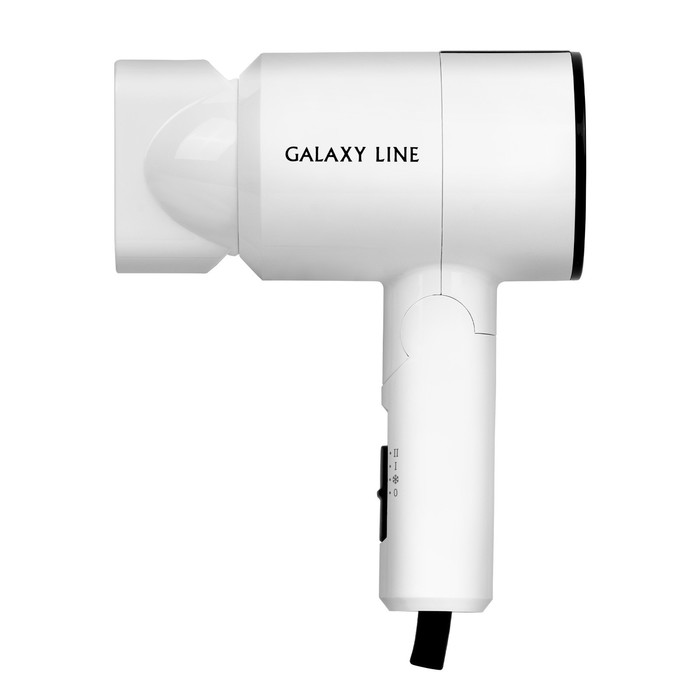 Фен Galaxy LINE GL 4345, 1400 Вт, 2 скорости, 2 температурных режима, концентратор,белый фен galaxy gl 4315 1800 вт 2 скорости 3 температурных режима фиолетовый