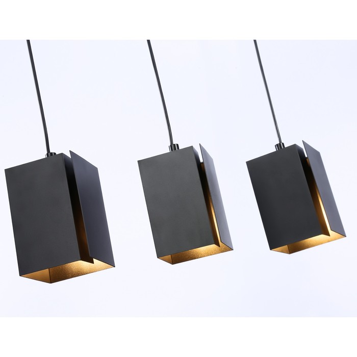 

Светильник подвесной со сменной лампой Ambrella light, Techno, TN5141, E27, цвет чёрный