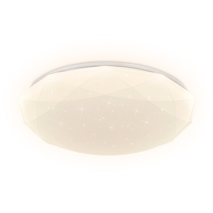 

Светодиодный светильник c подсветкой RGB Ambrella light, Dance, FF417, LED, 60 Вт, 4500Lum, 3000-6400К, цвет белый