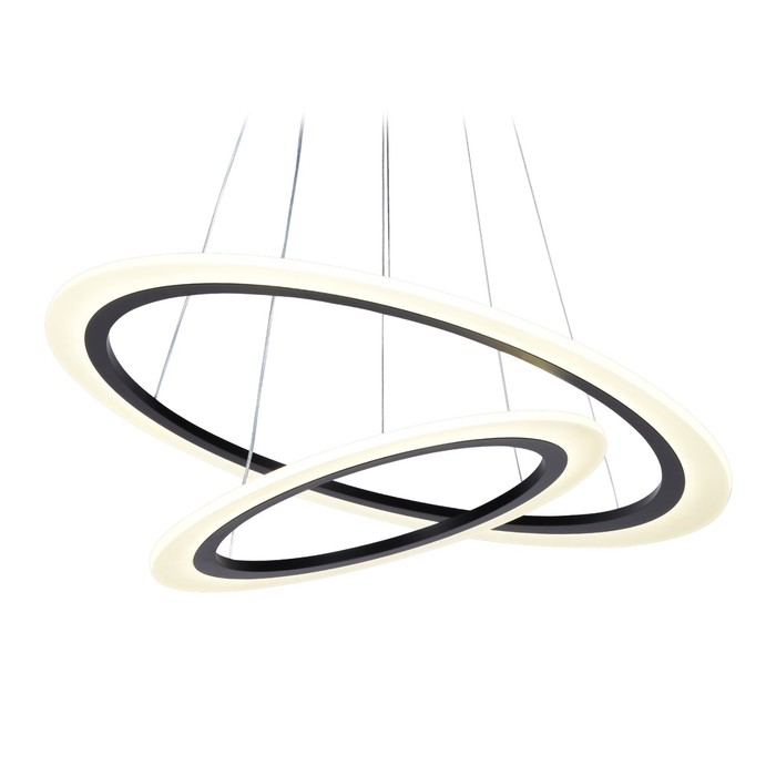 

Светильник управляемый светодиодный Ambrella light, Original, FA4357, 2хLED, 78 Вт, 5850Lum, 3000-6400К, цвет чёрный