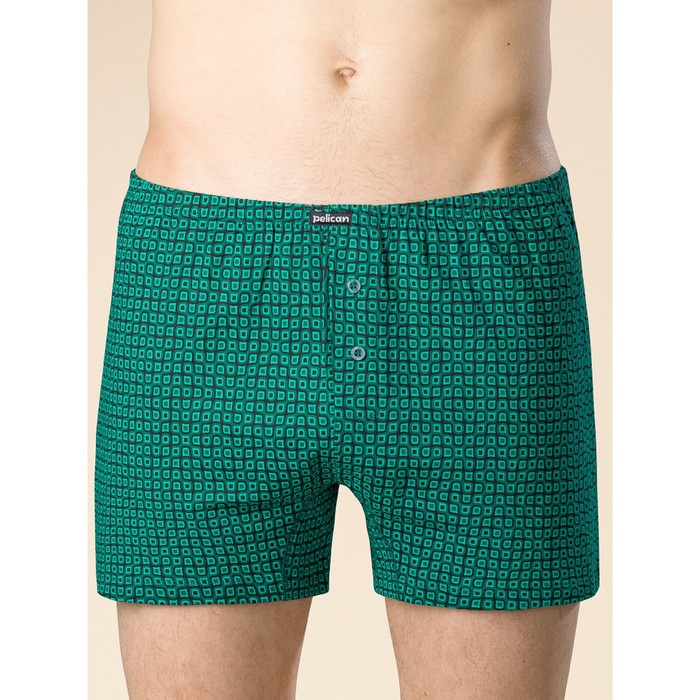 

Трусы мужские, размер 58, цвет изумрудный