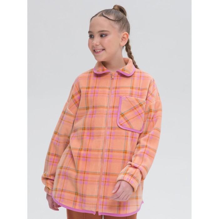 ветровка для девочек рост 152 см цвет персиковый Куртка для девочек, рост 152 см, цвет персиковый