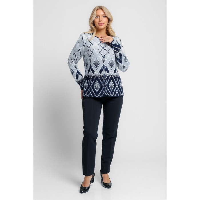 

Жакет женский, размер 72, цвет синий