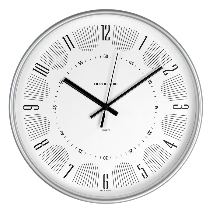 Часы настенные, серия: Классика, плавный ход, d-28.5 см часы настенные серия классика рубин плавный ход d 34 см белые