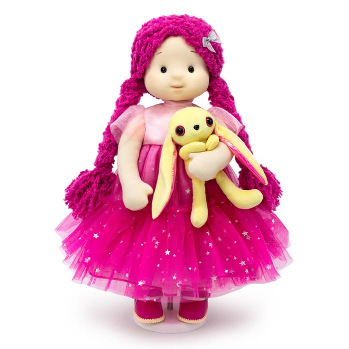 Мягкая игрушка «Элара и зайчик Майло», 38 см мягкая игрушка зайчик текстильный 38 см