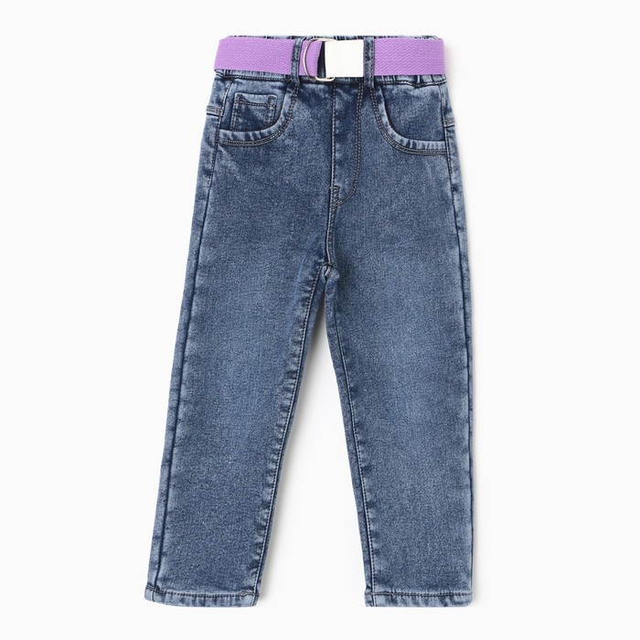 

Джинсы для девочек, НАЧЁС, цвет синий, рост 98 см