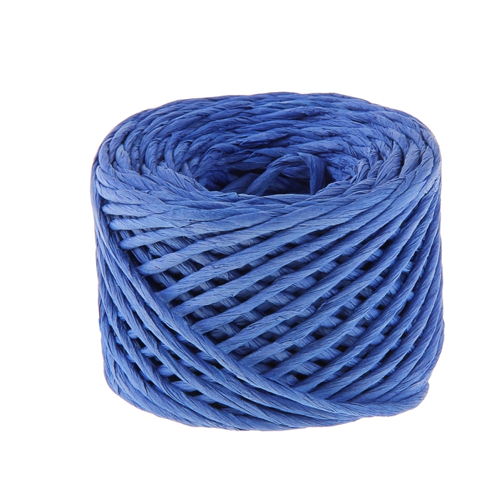 Шпагат декоративный, цвет синий