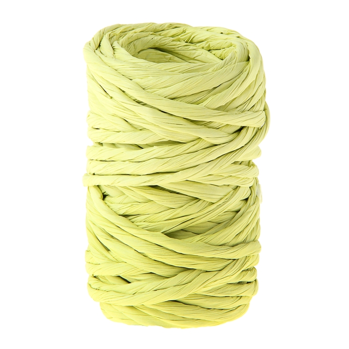 Шпагат декоративный, цвет жёлтый