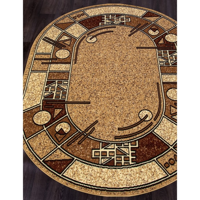 

Ковёр овальный Laguna ALBINA 3, размер 60x110 см, цвет beige