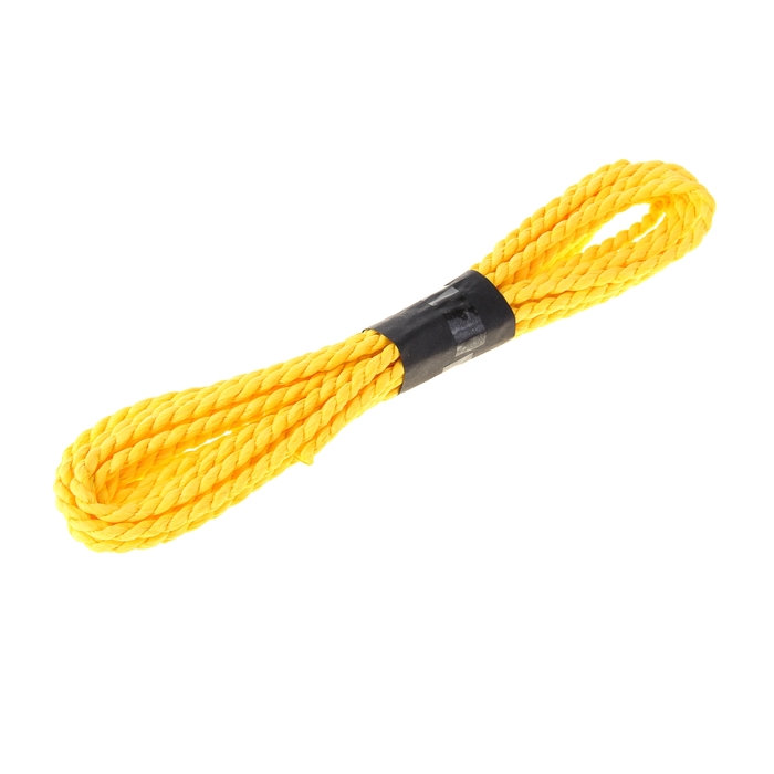 Шпагат декоративный, цвет ярко-жёлтый