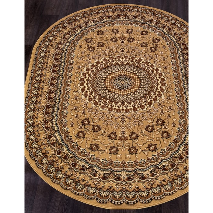 

Ковёр овальный Laguna D504, размер 80x150 см, цвет beige