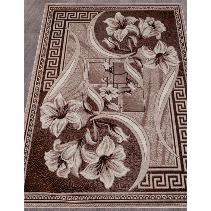 

Ковёр прямоугольный Gavana D187, размер 80x150 см, цвет beige