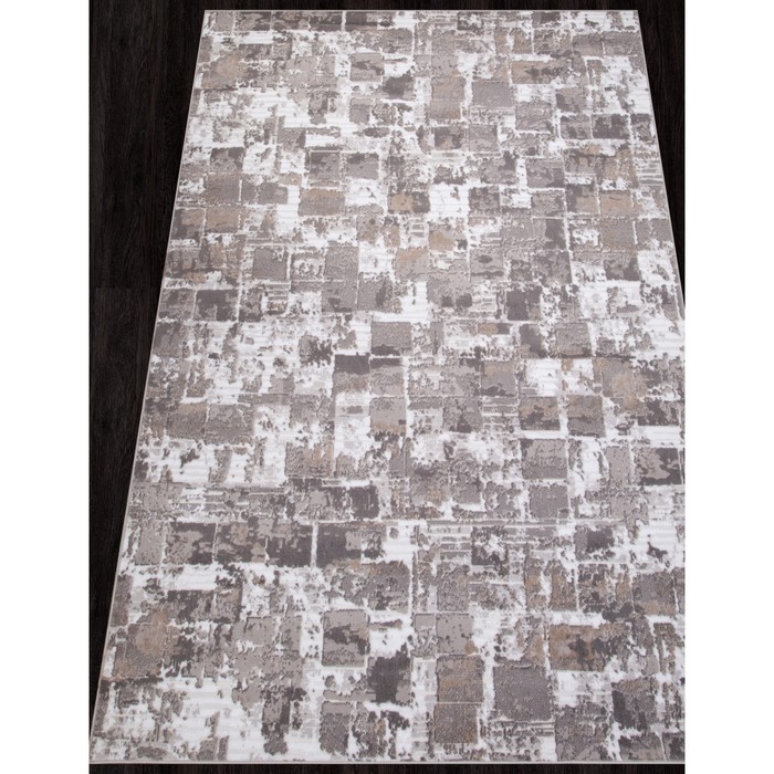 

Ковёр прямоугольный Richi 8671, размер 80x150 см, цвет gray