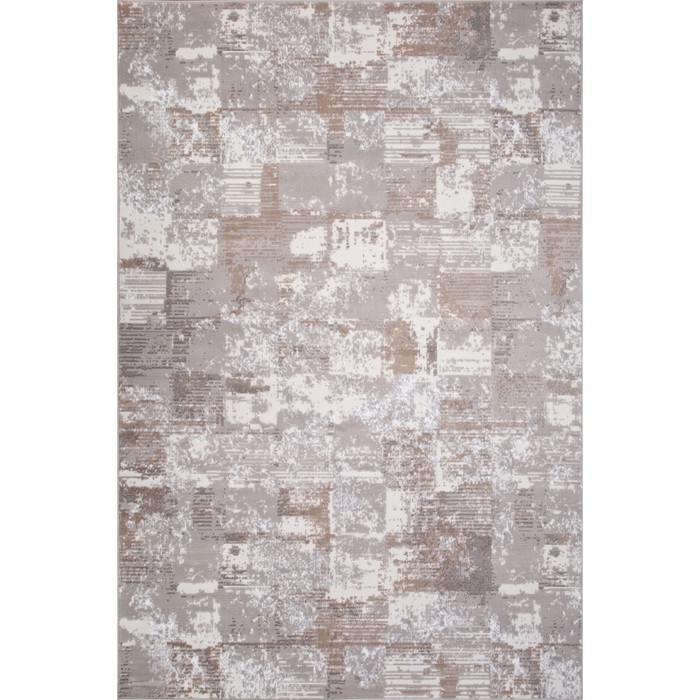 Ковёр прямоугольный Merinos Richi, размер 80x150 см, цвет gray