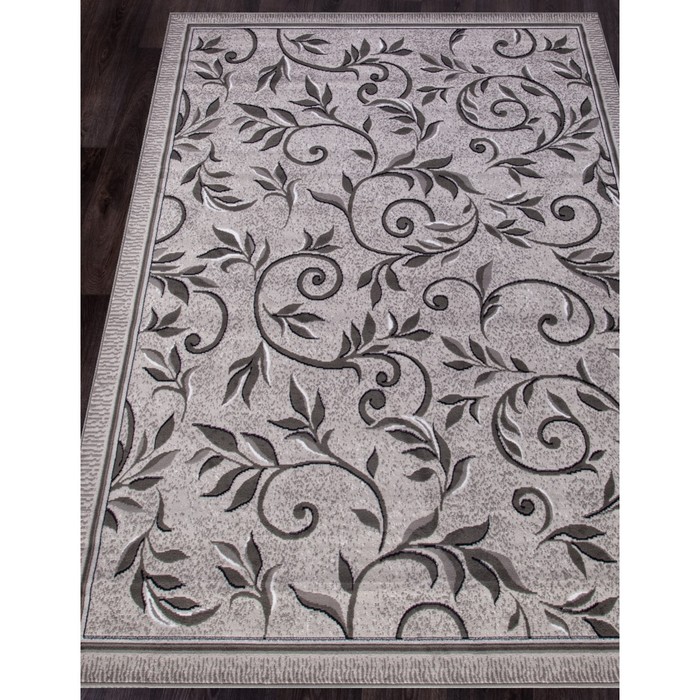 

Ковёр прямоугольный Silver D230, размер 60x110 см, цвет light gray