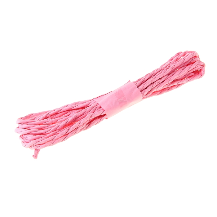 Шпагат декоративный, цвет светло-розовый