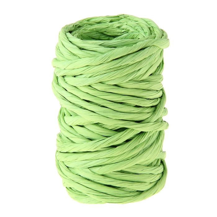 Шпагат декоративный, цвет зелёный