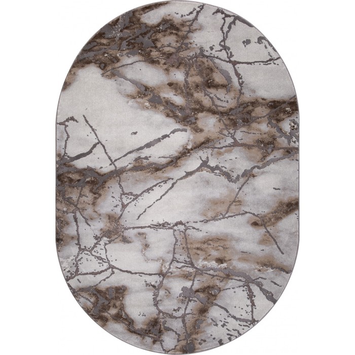 

Ковёр овальный Merinos Graff, размер 240x340 см, цвет gray-beige