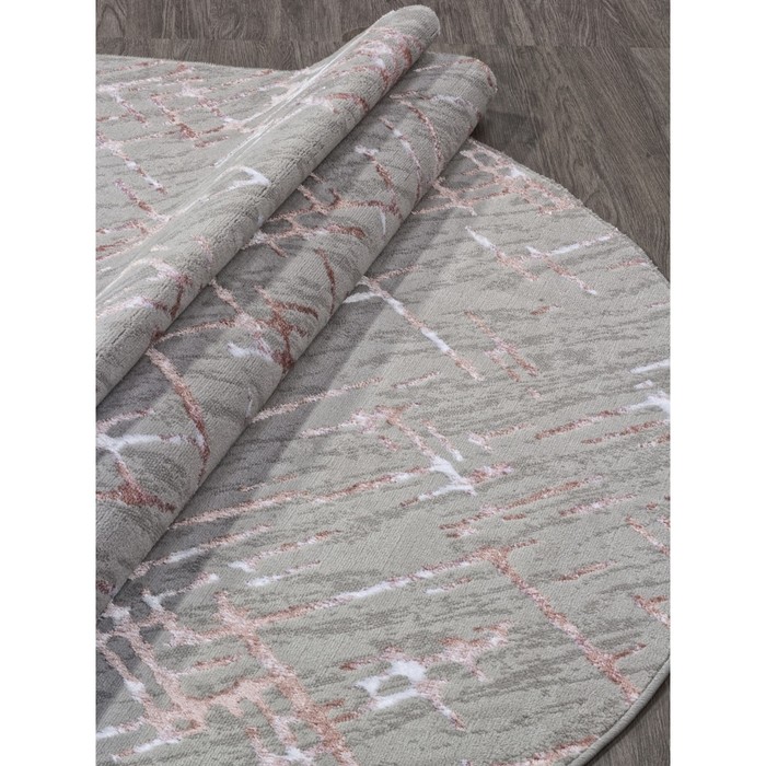 ковёр овальный merinos liman размер 120x180 см Ковёр овальный Merinos Liman, размер 120x180 см, цвет gray-pink