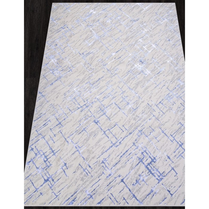 

Ковёр прямоугольный Liman F164, размер 240x340 см, цвет cream-blue