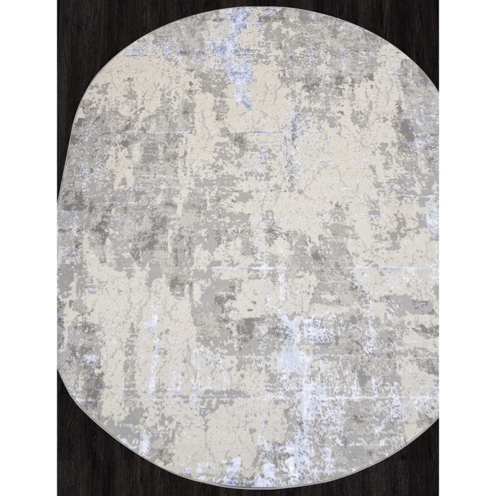 

Ковёр овальный Liman F169, размер 160x230 см, цвет cream-blue