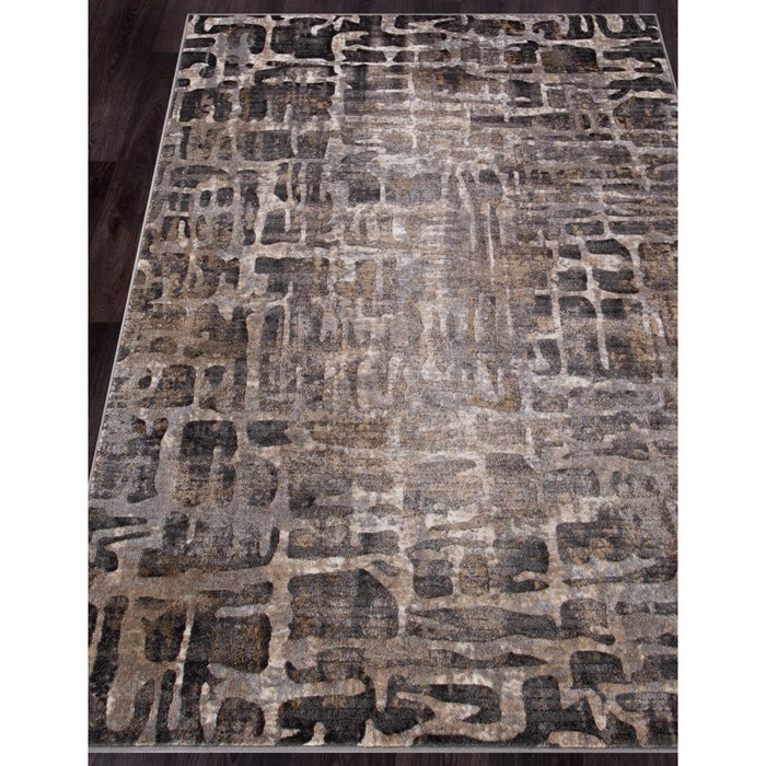

Ковёр прямоугольный Matrix D587, размер 100x200 см, цвет beige-gray