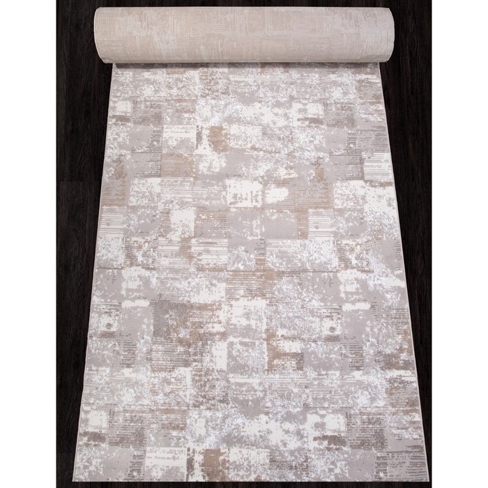 

Ковровая дорожка Richi 8673, размер 80x2500 см, цвет gray