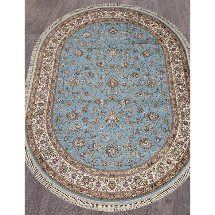 

Ковёр овальный Aravia 5471, размер 120x170 см, цвет blue
