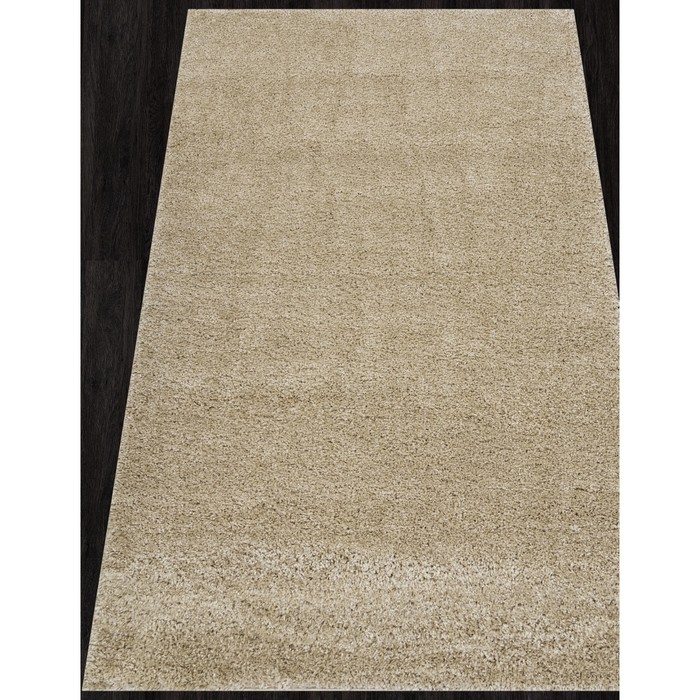 

Ковёр прямоугольный Shaggy trend L001, размер 60x110 см, цвет beige