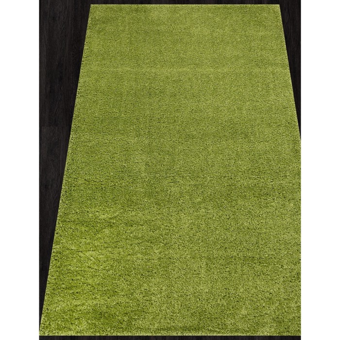 

Ковёр прямоугольный Shaggy trend L001, размер 150x230 см, цвет light green