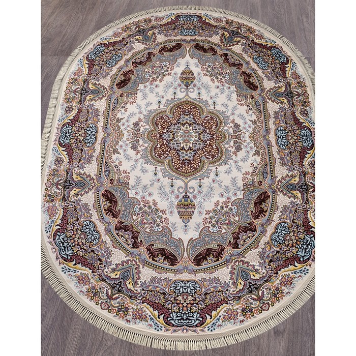 

Ковёр овальный Aravia 6807, размер 120x170 см, цвет cream
