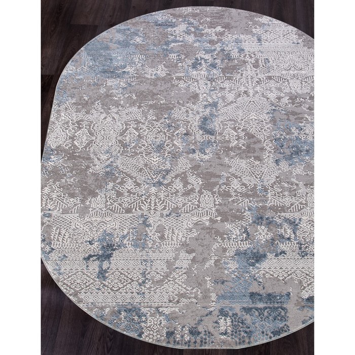 

Ковёр овальный Armina 03851A, размер 160x230 см, цвет blue/blue