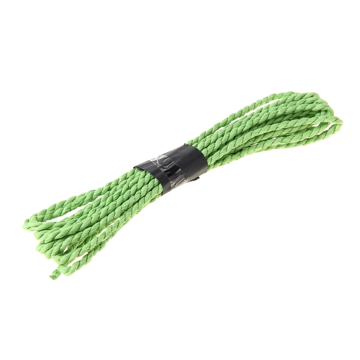 Шпагат декоративный, цвет зелёный