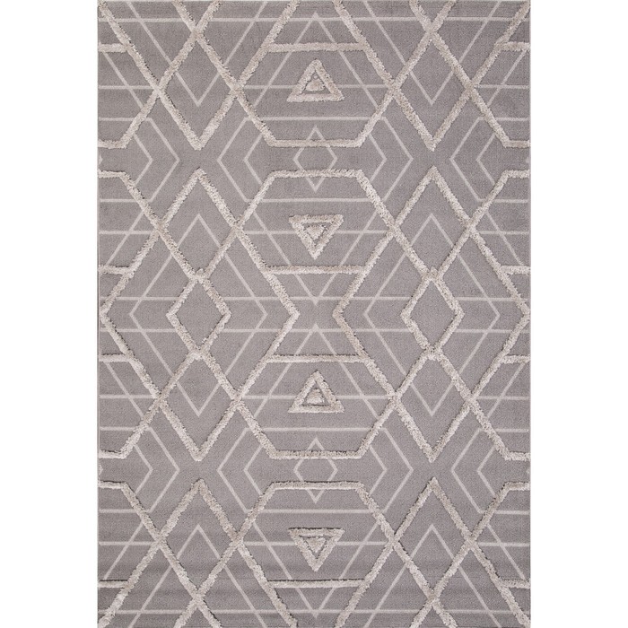 Ковёр прямоугольный Durkar Soho, размер 160x230 см, цвет d.grey/d.grey