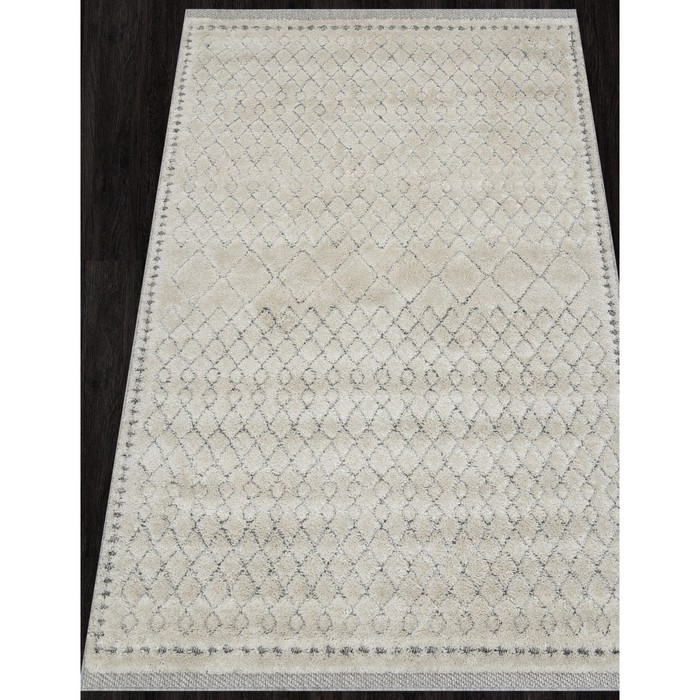 

Ковёр прямоугольный TUNIS 5671B, размер 190x300 см, цвет l.gray/white