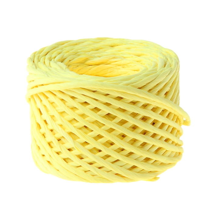 Шпагат декоративный, цвет жёлтый