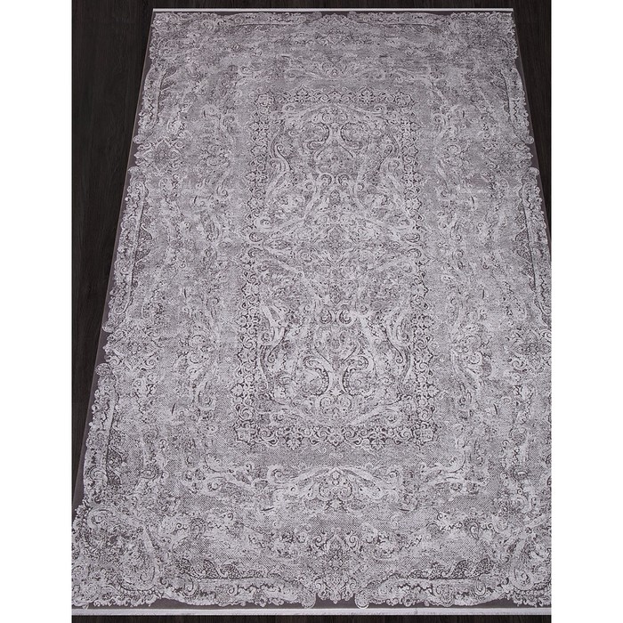 

Ковёр прямоугольный Cabinet, размер 200x400 см, цвет d.grey/grey