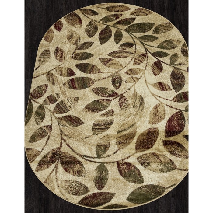 

Ковёр овальный Fortune, размер 250x350 см, цвет beige