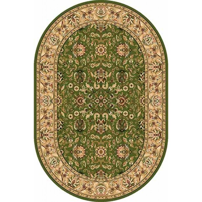 

Ковёр овальный Olympos, размер 100x200 см, цвет green