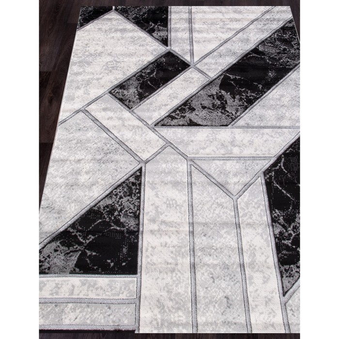 

Ковёр прямоугольный Omega, размер 200x400 см, цвет silver/silver