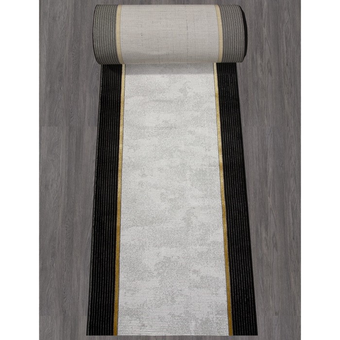 

Ковровая дорожка Omega, размер 100x2500 см, цвет gold/gold
