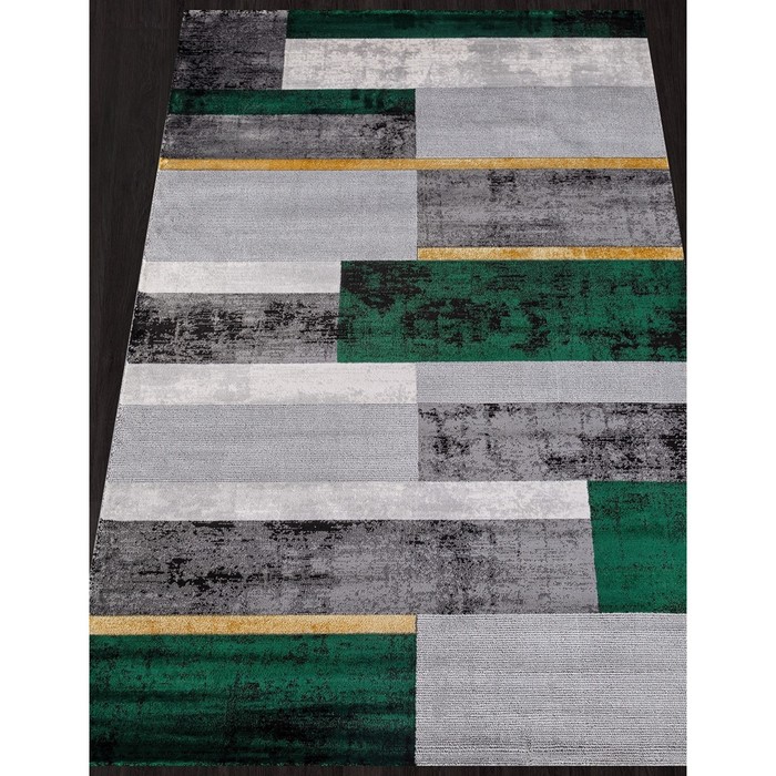 

Ковёр прямоугольный Omega, размер 200x400 см, цвет green/green